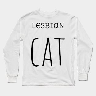 Lesbian Cat Long Sleeve T-Shirt